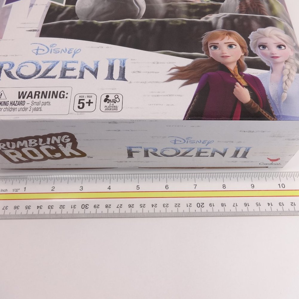 KIDS BOARD GAME DISNEY FROZEN II RUMBLING ROCK - Picture 10 of 11